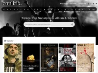 Desktop screenshot for raplirik.com