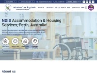 Screenshot of admirecare.net.au