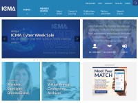 Desktop screenshot for icma.org