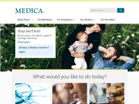 Desktop screenshot for medica.com