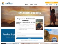 Desktop screenshot for veritaspress.com