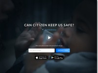 Desktop screenshot for citizen.com