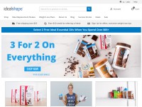 Desktop screenshot for idealshape.com