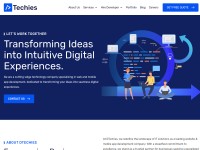 Desktop screenshot for dtechies.com