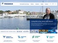 Desktop screenshot for fresenius.com