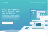 Desktop screenshot for mosyle.com