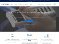 Desktop screenshot for iclicker.com