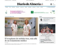 Desktop screenshot for diariodealmeria.es
