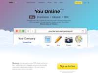 Desktop screenshot for webasyst.com