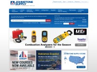 Desktop screenshot for johnstonesupply.com