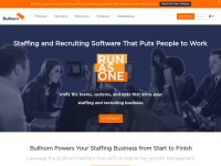 Desktop screenshot for bullhorn.com