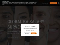 Desktop screenshot for iiba.org