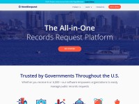 Desktop screenshot for nextrequest.com