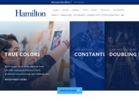 Desktop screenshot for hamilton.edu