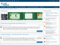 Desktop screenshot for excel-downloads.com