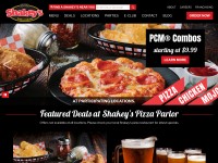 Desktop screenshot for shakeys.com