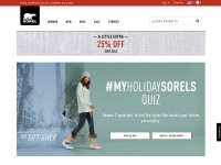 Desktop screenshot for sorel.com