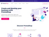 Desktop screenshot for prestashop.com