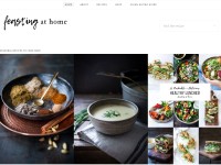 Desktop screenshot for feastingathome.com