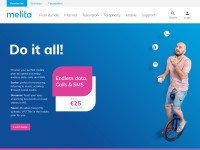 Screenshot of melita.com
