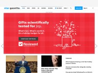 Desktop screenshot for stargazette.com