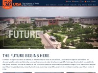 Desktop screenshot for utsa.edu