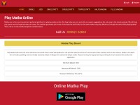 Desktop screenshot for matkaplayone.com