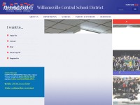 Desktop screenshot for williamsvillek12.org