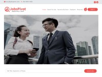 Desktop screenshot for jobspivot.com