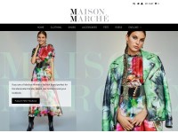 Desktop screenshot for maisonmarche.com