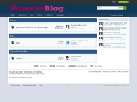 Desktop screenshot for womensblog.org