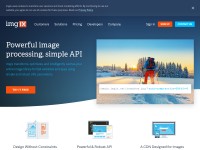 Desktop screenshot for imgix.com