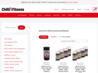 Desktop screenshot for chilli-fitness.cz