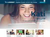 Desktop screenshot for liwest.at