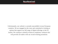 Desktop screenshot for sun-sentinel.com