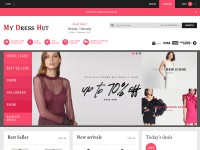 Desktop screenshot for mydresshut.com