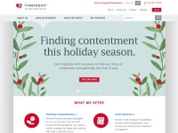 Desktop screenshot for thrivent.com