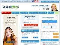 Desktop screenshot for couponmom.com