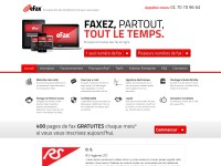 Desktop screenshot for efax.com