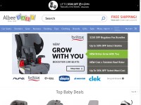 Desktop screenshot for albeebaby.com