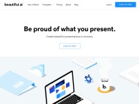Desktop screenshot for beautiful.ai