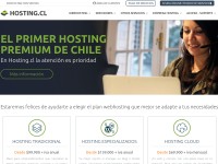 Screenshot of hosting.cl