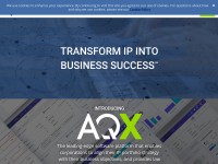 Desktop screenshot for anaqua.com