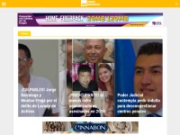 Desktop screenshot for oncenoticias.hn