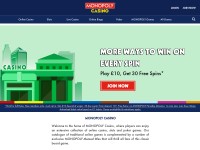 Desktop screenshot for monopolycasino.com