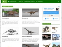 Desktop screenshot for newdinosaurs.com