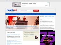 Desktop screenshot for health24.com