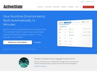 Desktop screenshot for activestate.com
