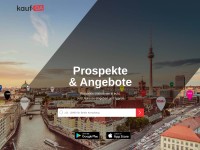 Desktop screenshot for kaufda.de