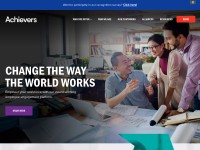 Desktop screenshot for achievers.com